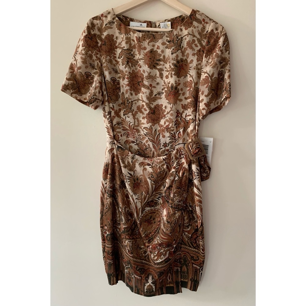 Liz Claiborne • 6P • 100% Silk Vintage Dress